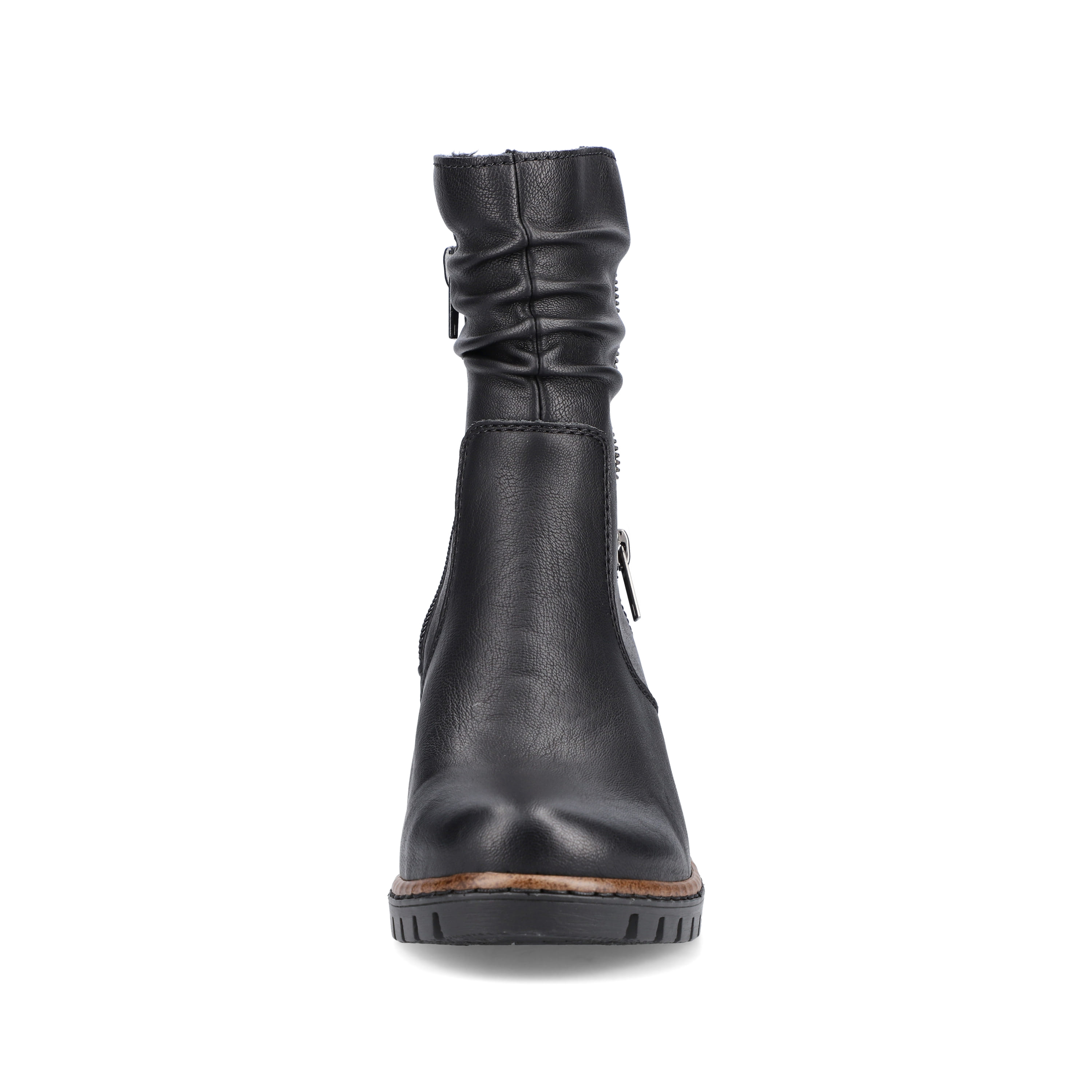 Rieker Damen Stiefeletten tiefschwarz
