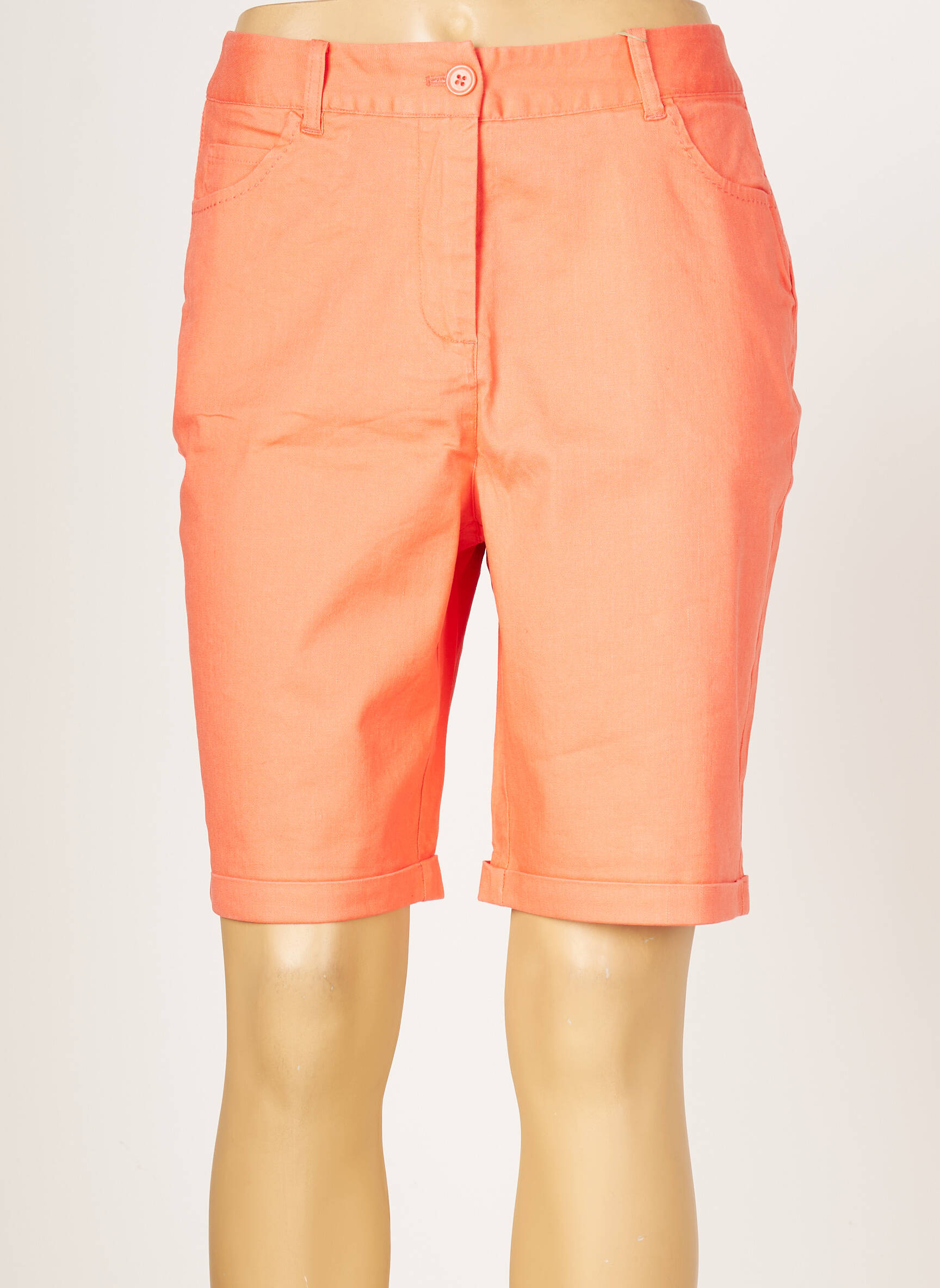 Diane Laury Bermudas Femme couleur orange
