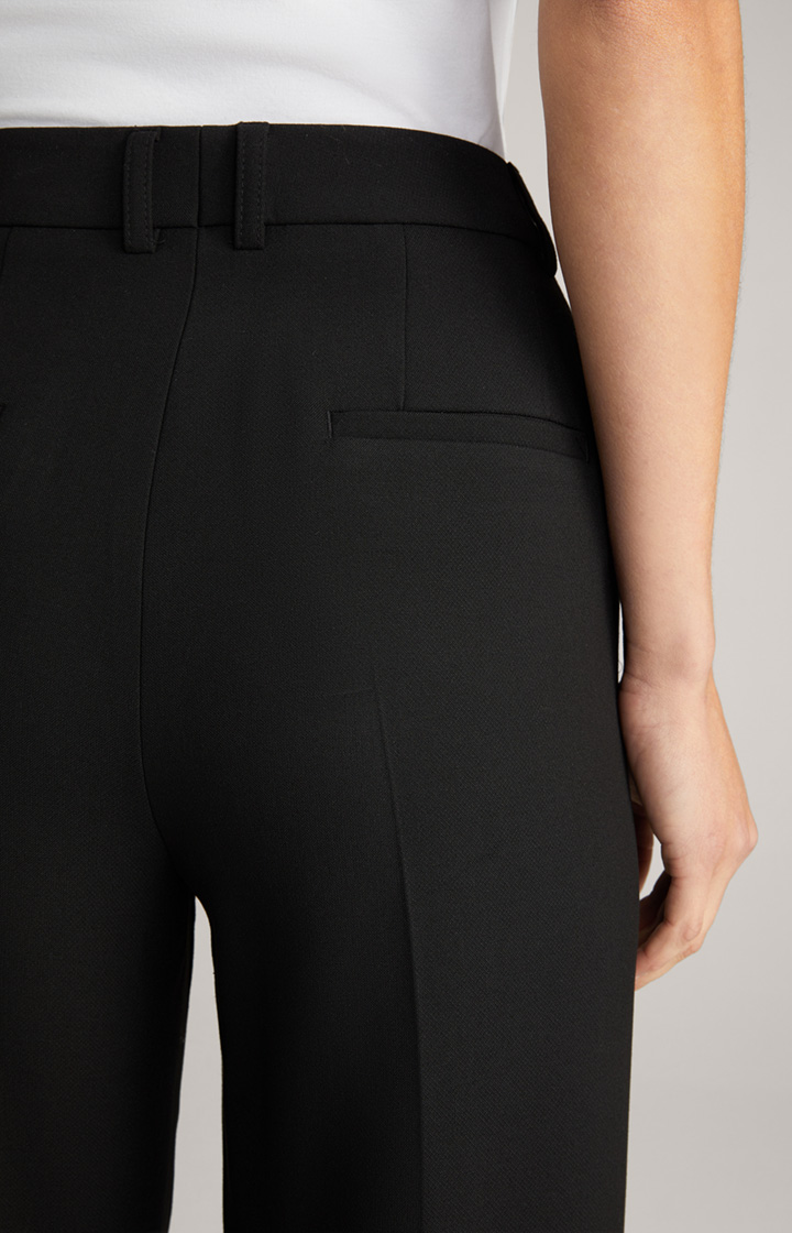 Bügelfaltenhose in Schwarz