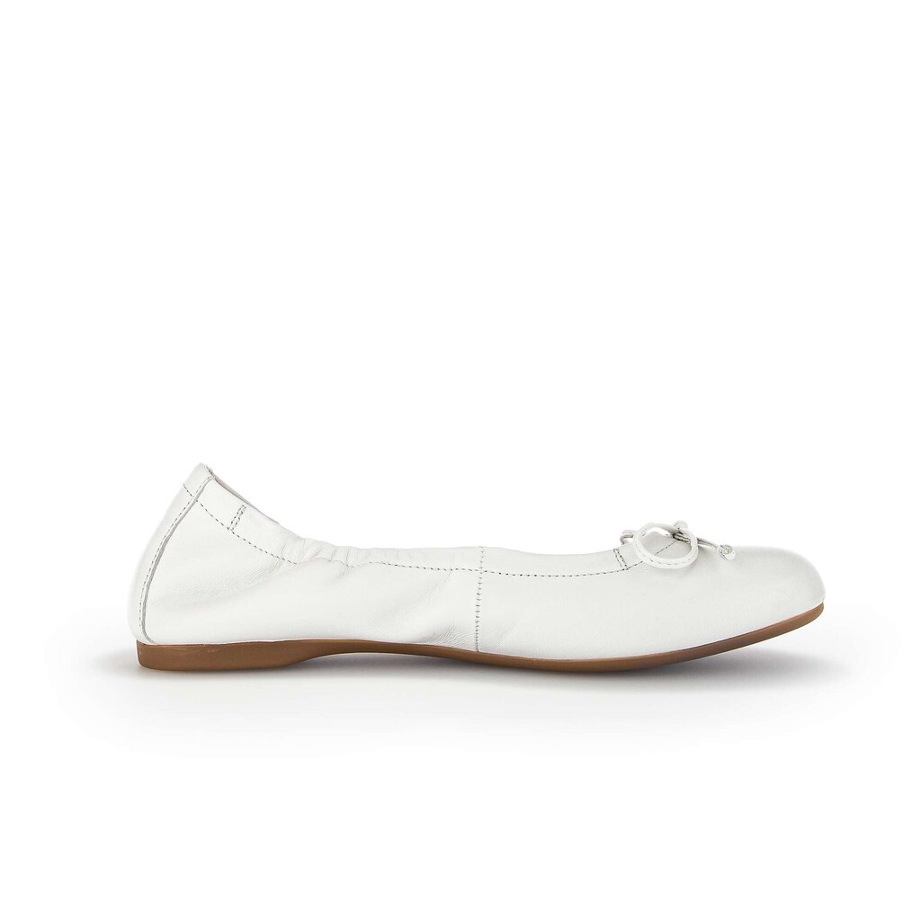 Gabor fashion Eleganter Ballerina weiß