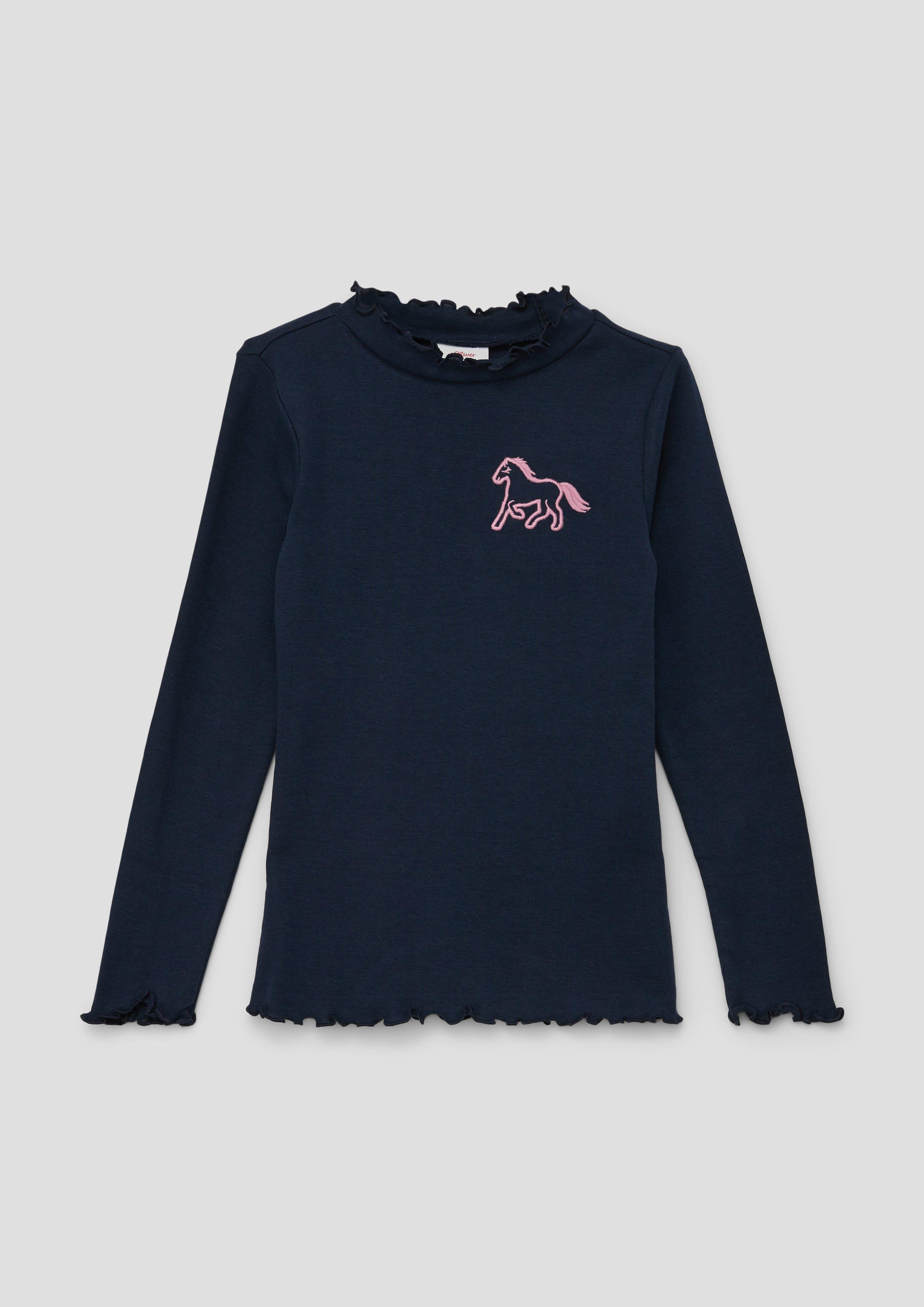 Longsleeve mit Rollsaum  2138507-5952