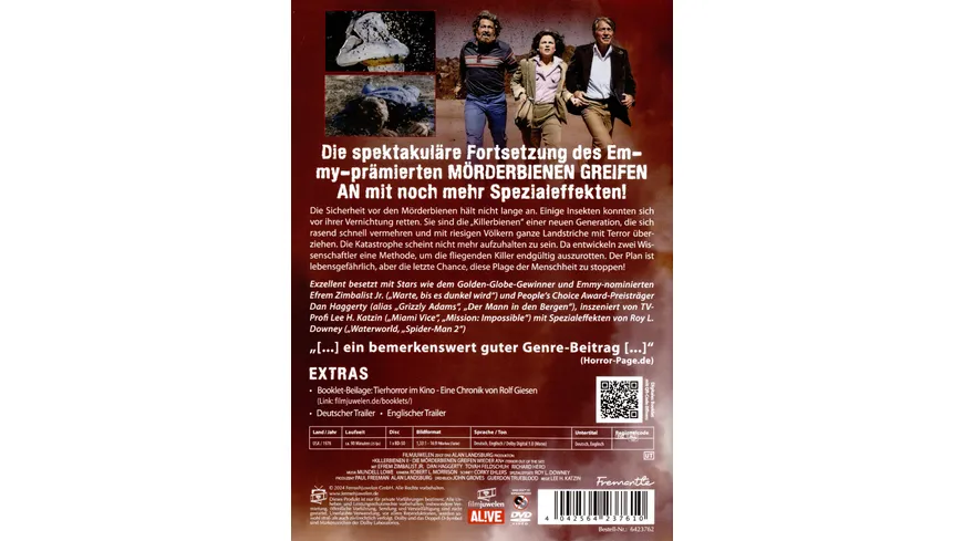 Killerbienen II - Die Mörderbienen greifen wieder an (Terror aus den Wolken / Terror Out of the Sky) (Filmjuwelen)