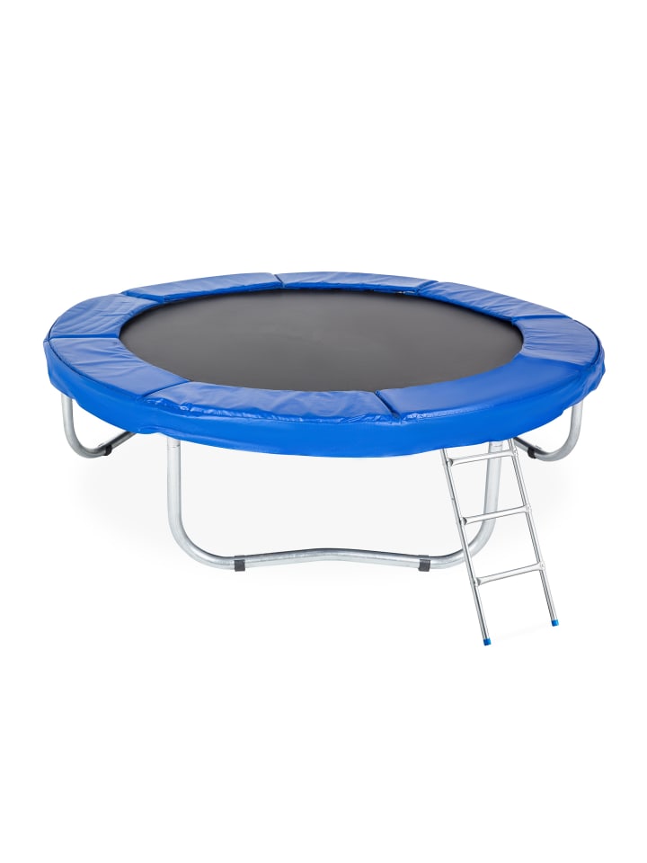 relaxdays Leiter Trampolin in Silber - (B)38 x (T)97 cm günstig kaufen onesize