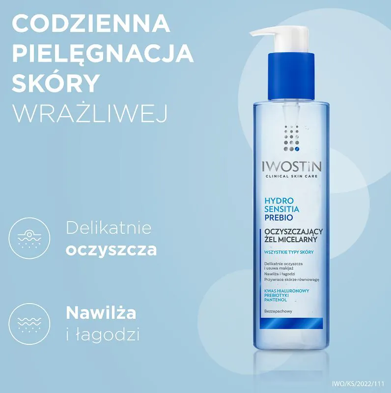 Iwostin Hydro Sensitia PreBIOCearing Micellar Gel
