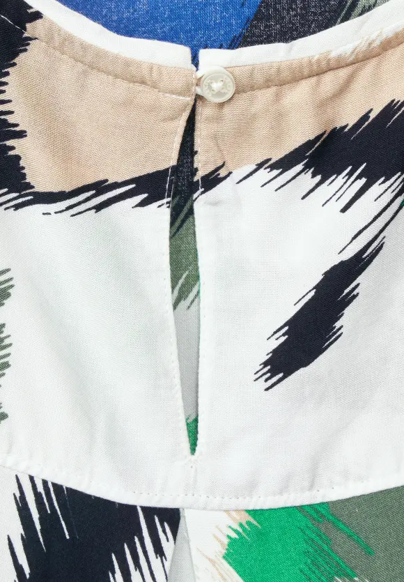 CECIL Ärmellose Printbluse