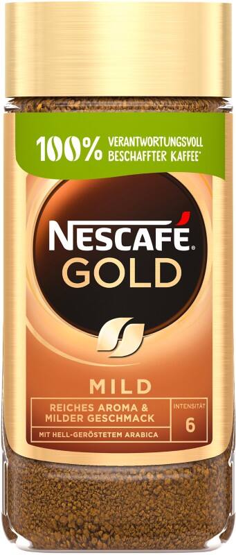 Nescafé Gold Mild Löslicher Kaffee Krug Löslicher 200 g
