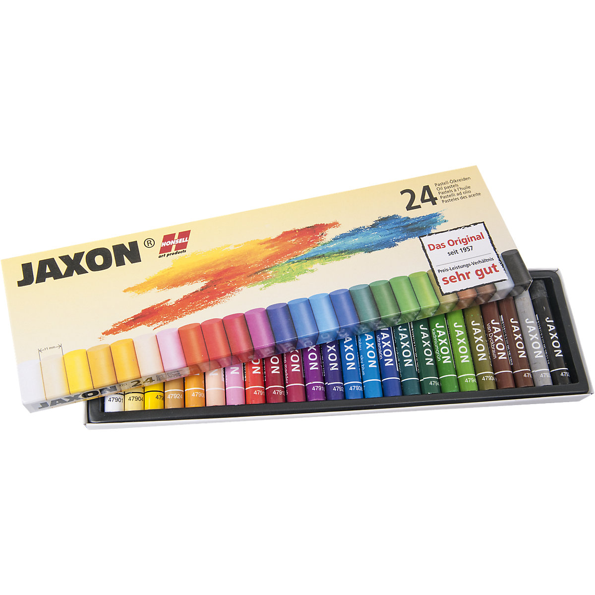 Jaxon Ölmalkreiden, 24 Farben