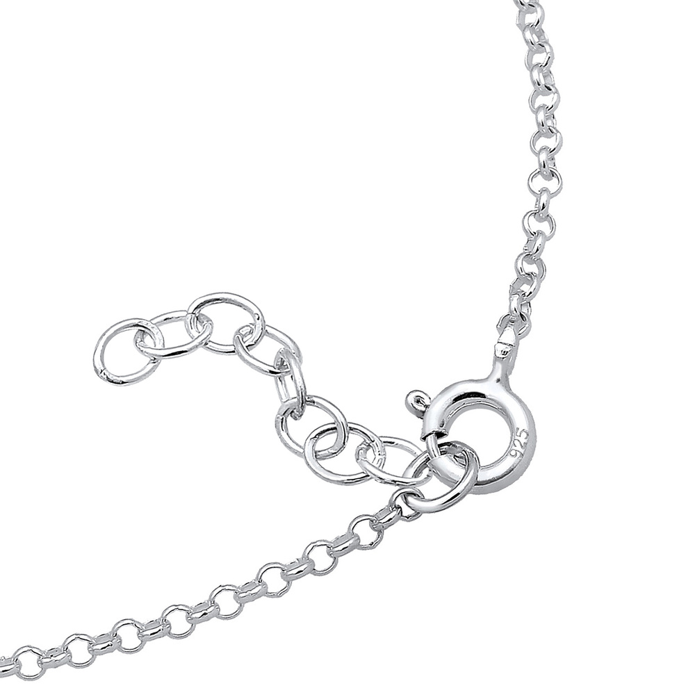Elli Elli Bracelet Perles pour enfants roses avec cristaux en argent sterling 925 Bracelet