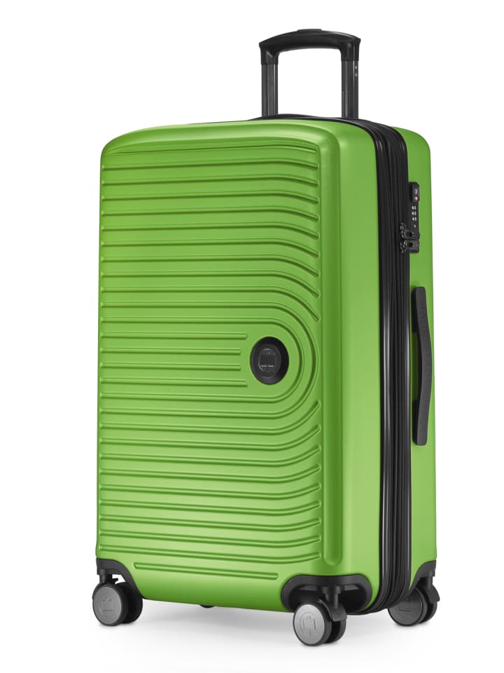Hauptstadtkoffer Mitte - Mittelgroßer Hartschalenkoffer Koffer TSA, 68cm 88 L in Apfelgruen günstig kaufen M