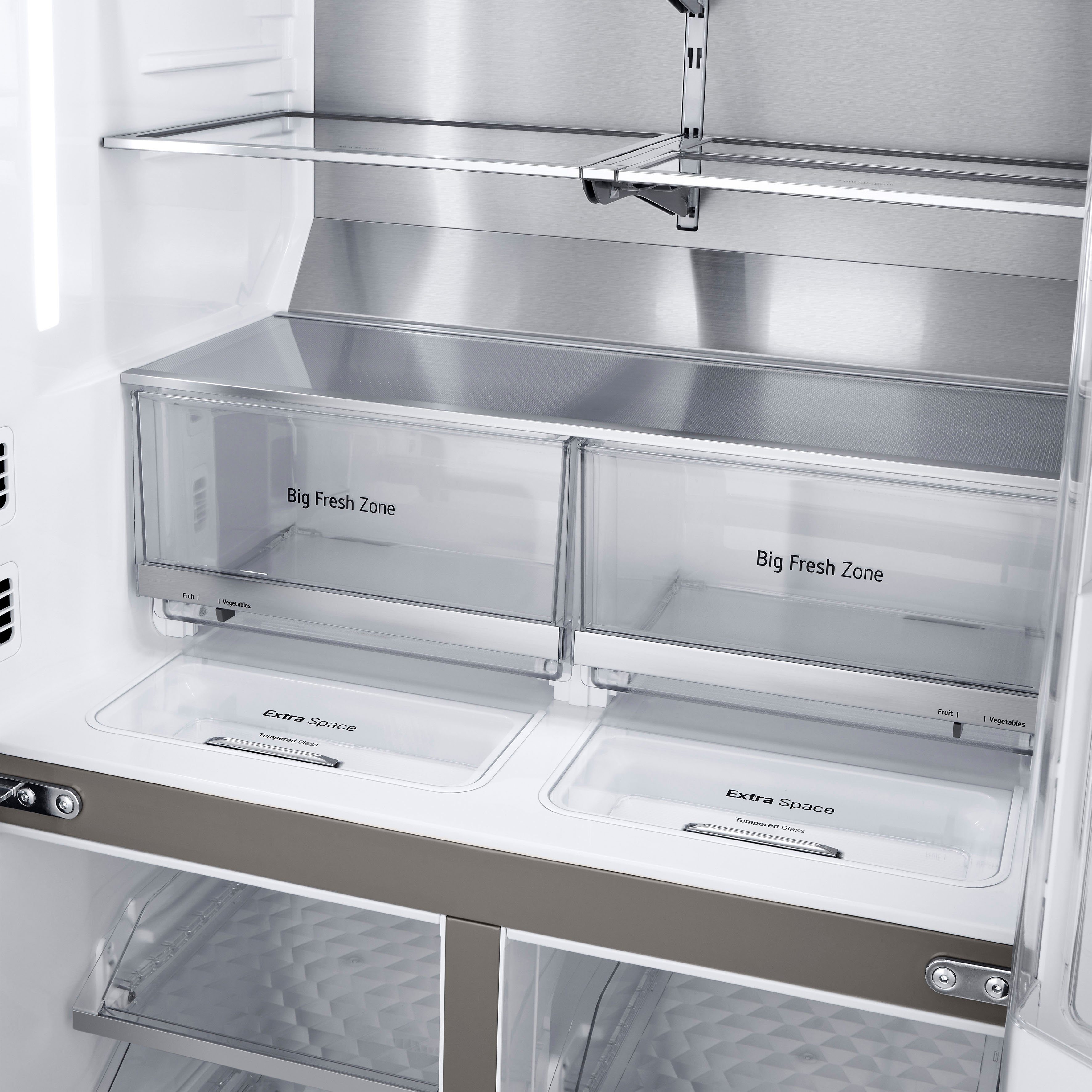 LG Multi Door GMX945MC9F, 179,3 cm hoch, 91,2 cm breit