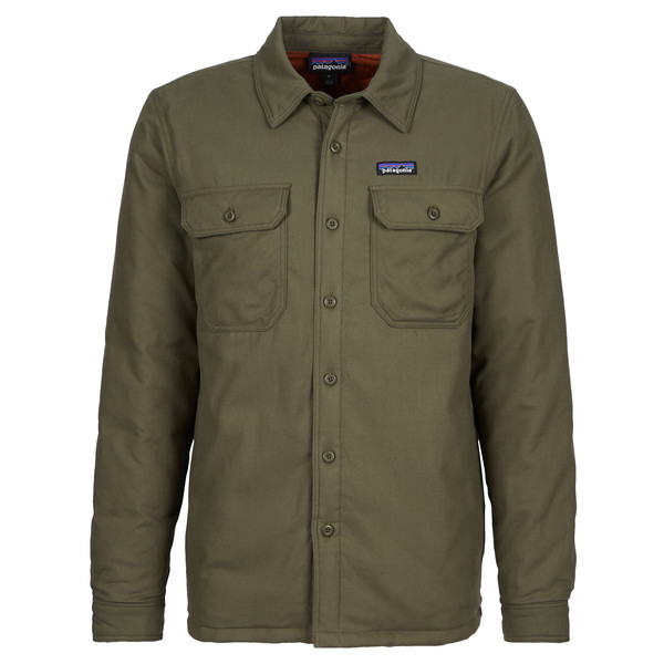 M' S INSULATED ORGANIC COTTON MW FJORD FLANNEL SHIRT Herren - Outdoor Hemd