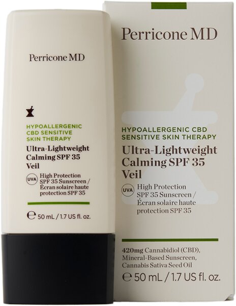 Perricone MD Hypoallergenic CBD Sensitive Skin Therapy Ultra-Lightweight Calming SPF 35 Veil Sonnencreme