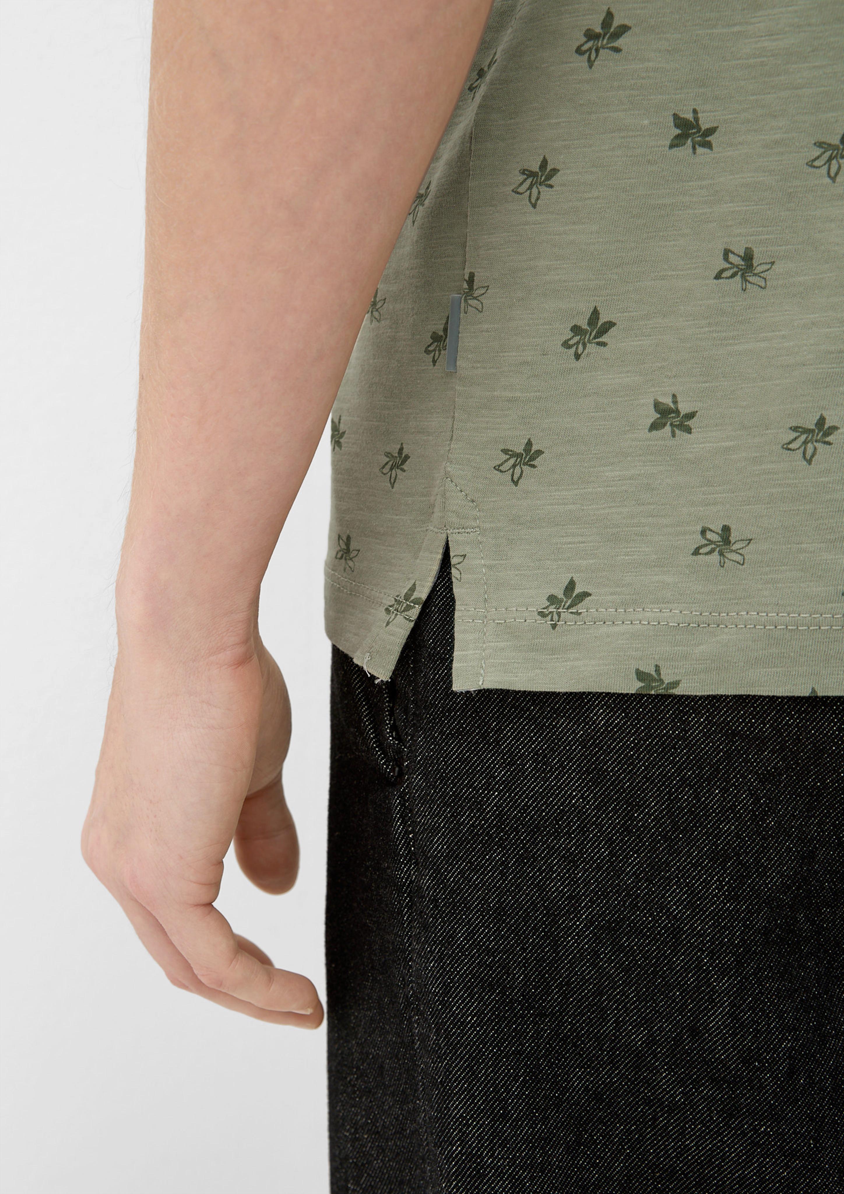 Poloshirt mit Allover-Print  2131471-78A1