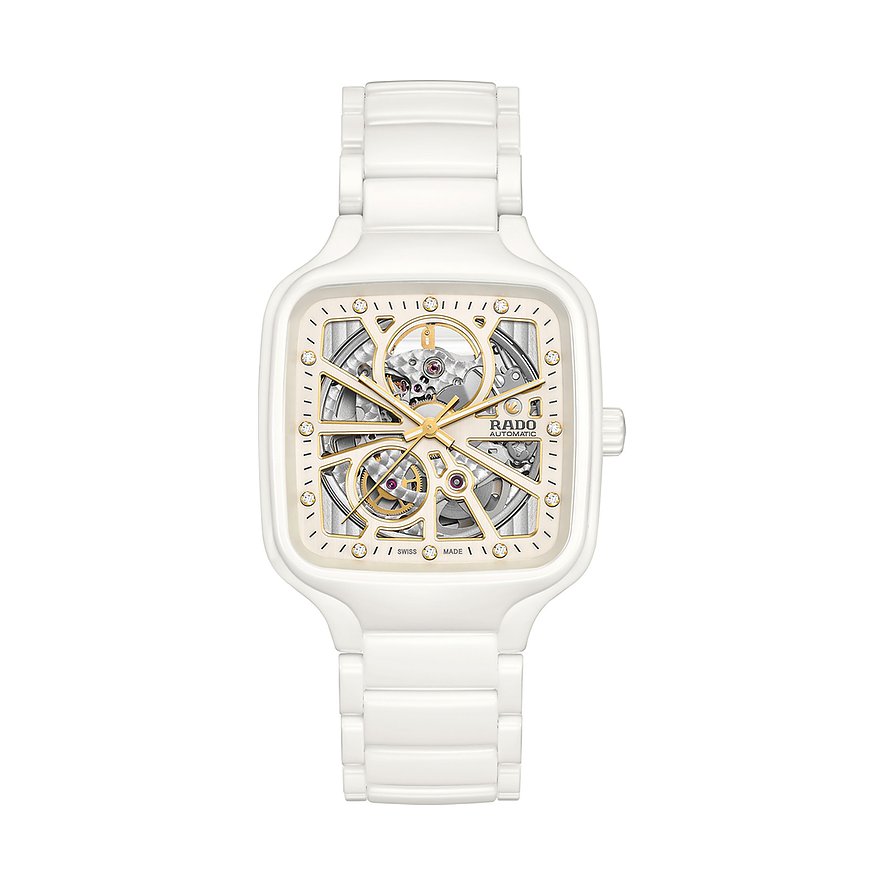 Rado Damenuhr True Square Open Heart
