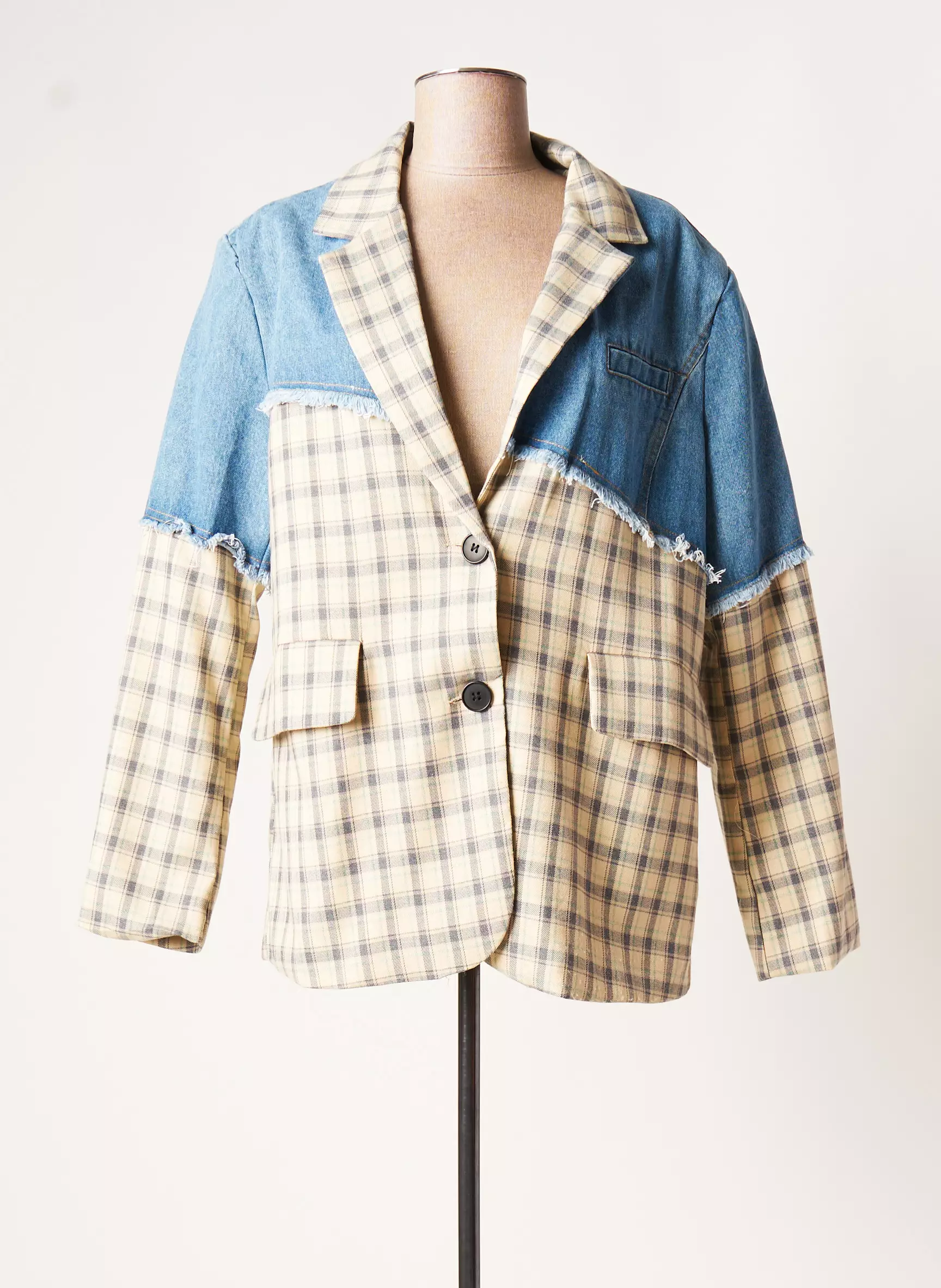 Aikha Blazers Femme couleur beige