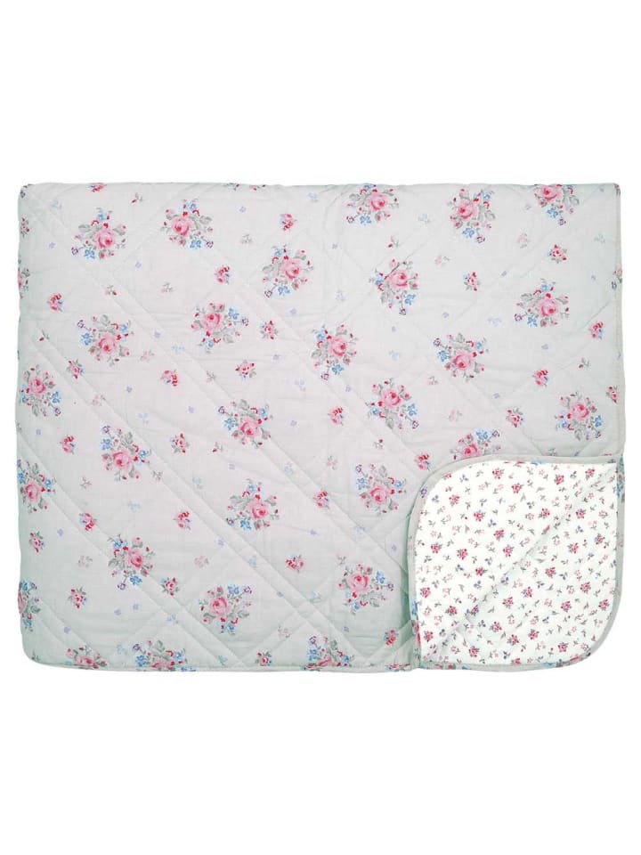 Greengate Quilt ELYSIA PALE GREY Grau 180x230 günstig kaufen onesize