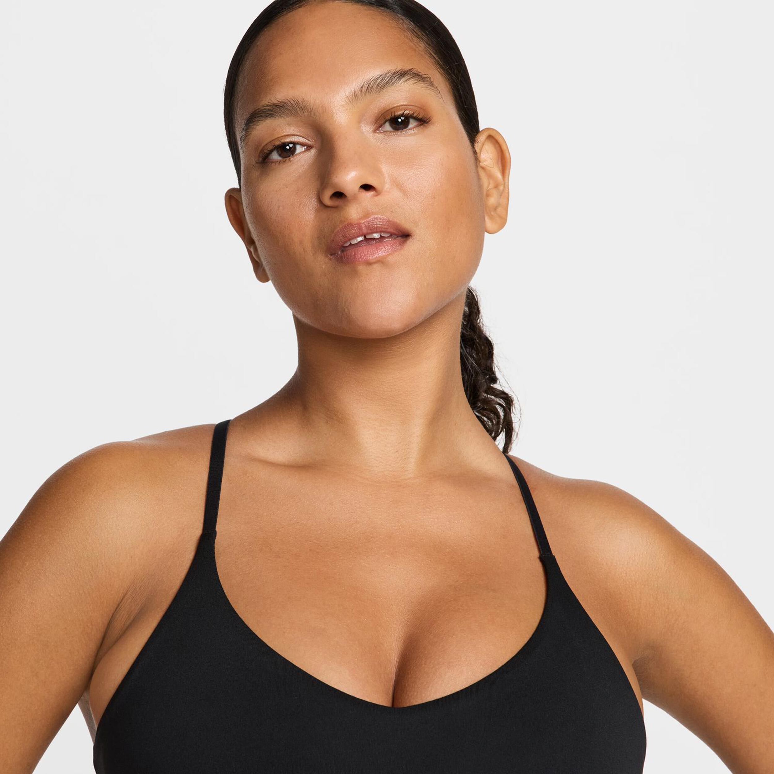 Dri-Fit Indy Padded Sport-BH Damen - Schwarz