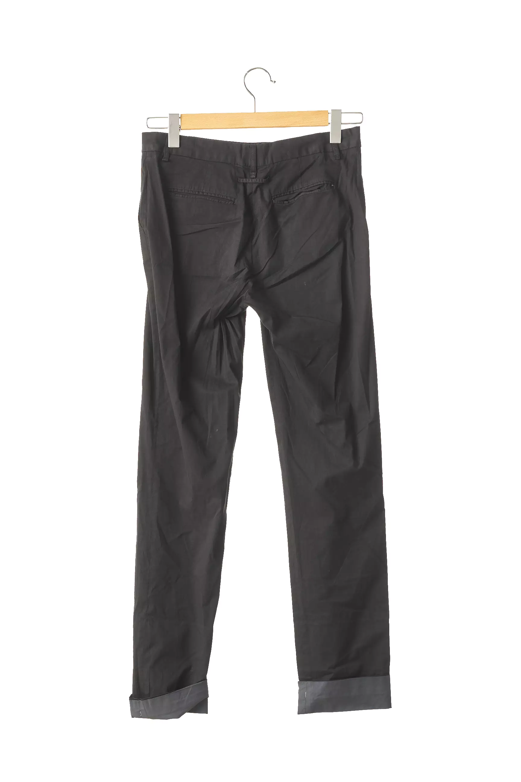 Jean Paul Gaultier Pantalons Droits Femme couleur noir