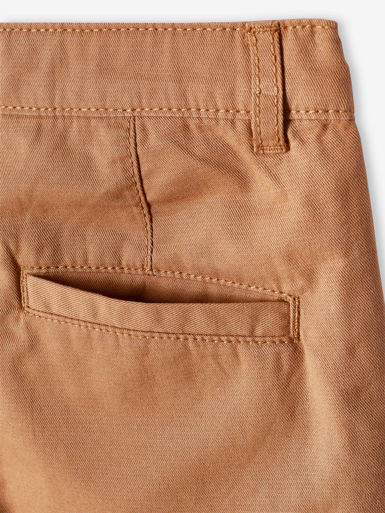 Bermuda chino garçon bleu