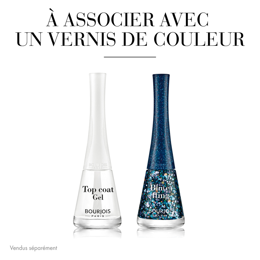 Bourjois Vernis 1 Seconde Base et top coat