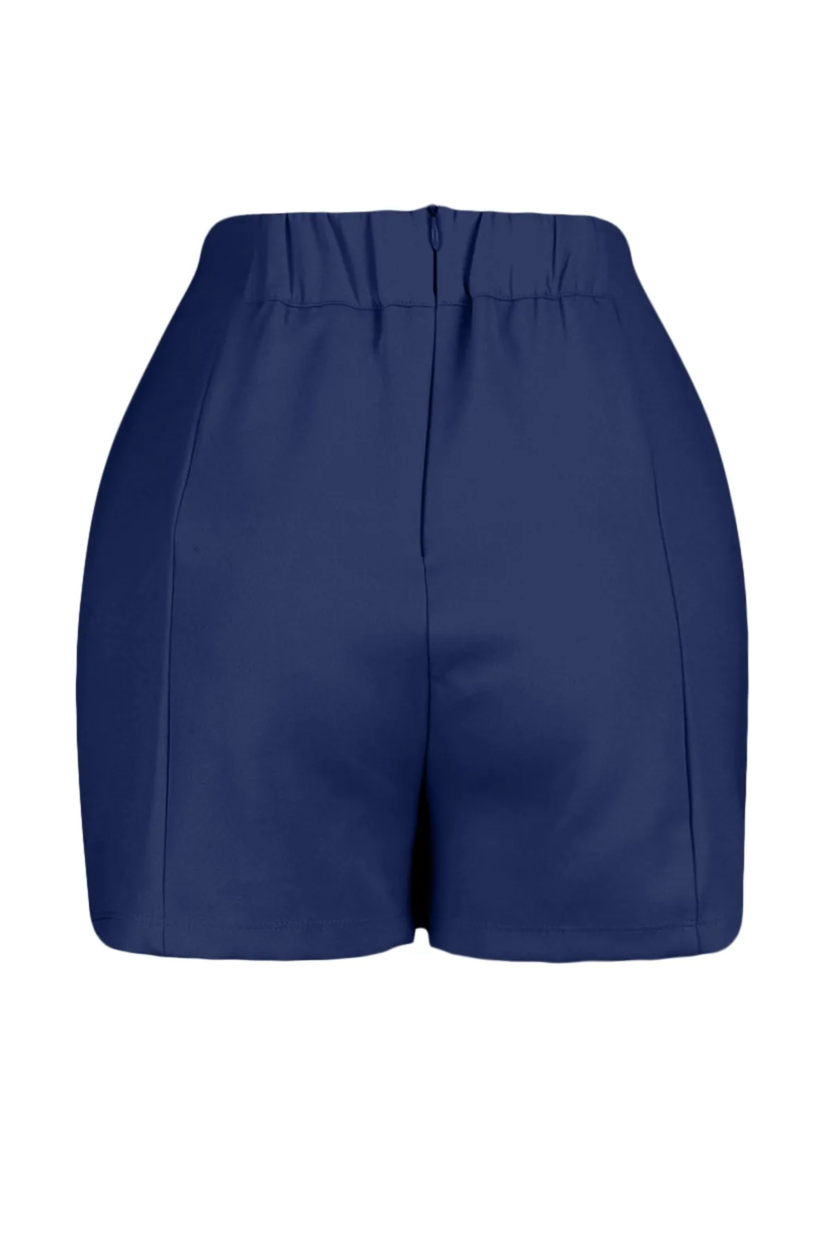 Trendyol Collection  Shorts - Dunkelblau - Hoher Bund