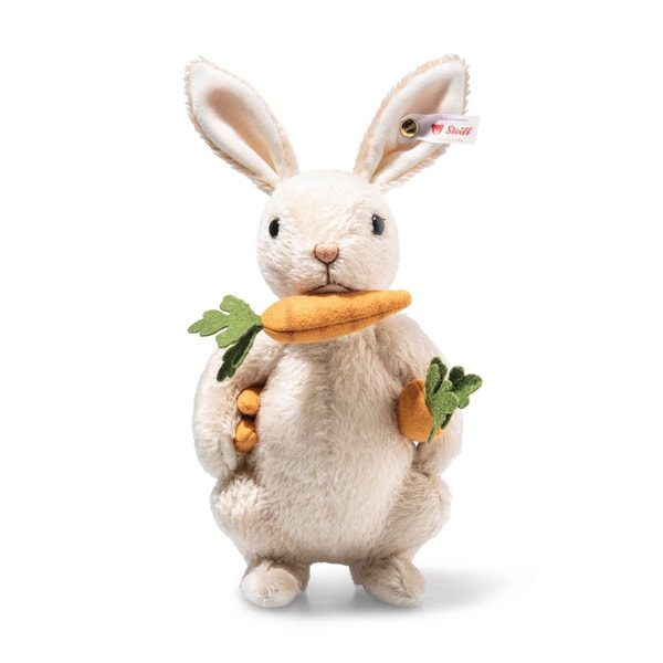 Harriet das hungrige Kaninchen, 21 cm, weiß