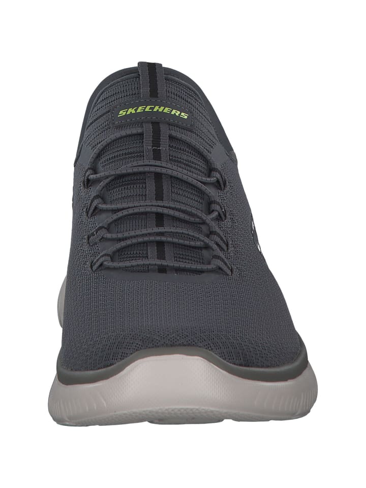 Skechers Slip-On-Sneaker in Grau günstig kaufen