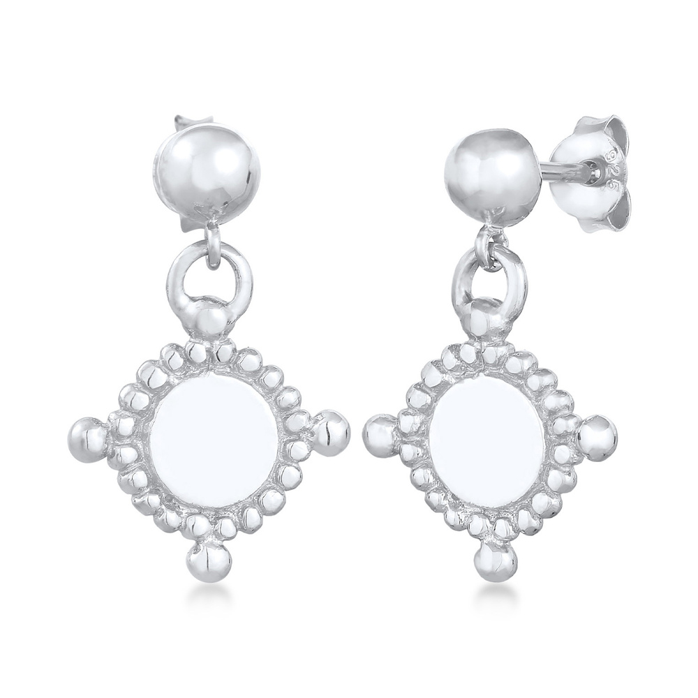 Elli Elli Boucles d'Oreilles Boucles d'oreilles pour femmes Basique en argent massif 9 Boucles d'oreilles