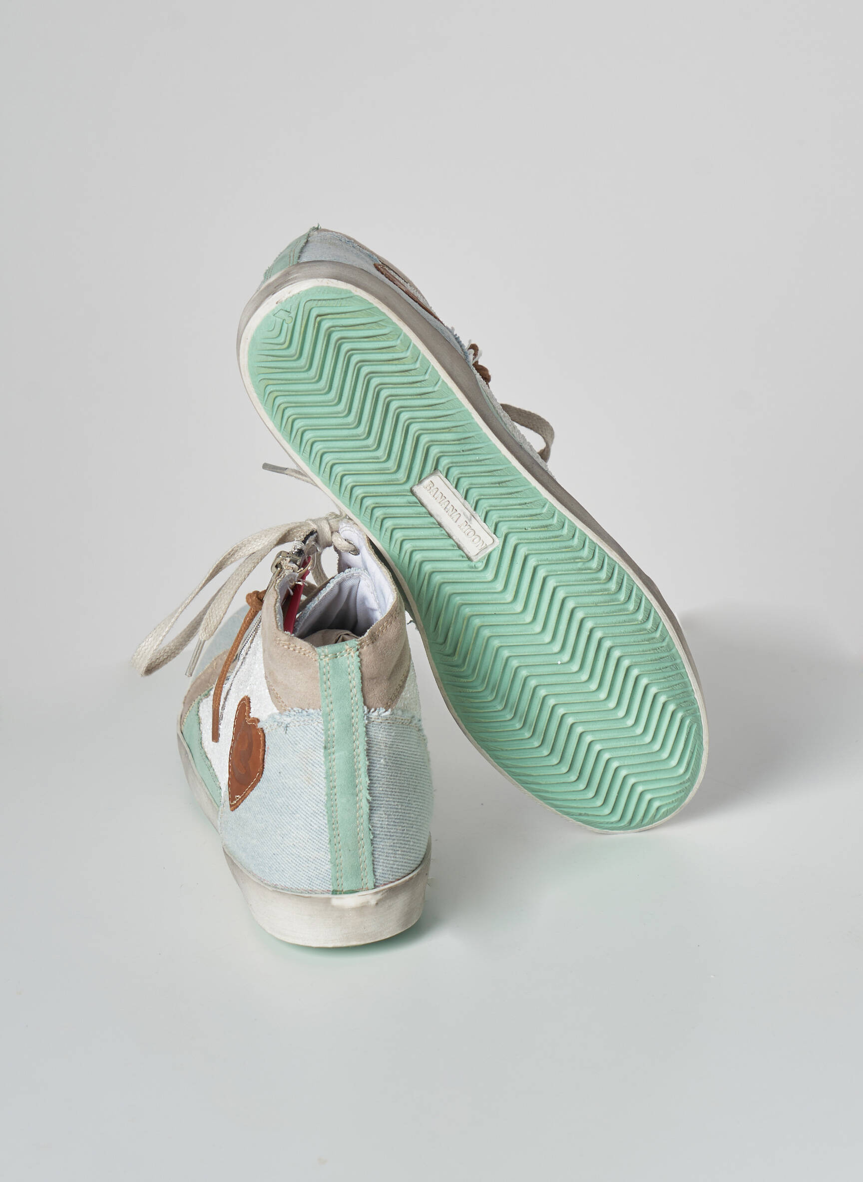 Banana Moon Baskets Femme couleur gris
