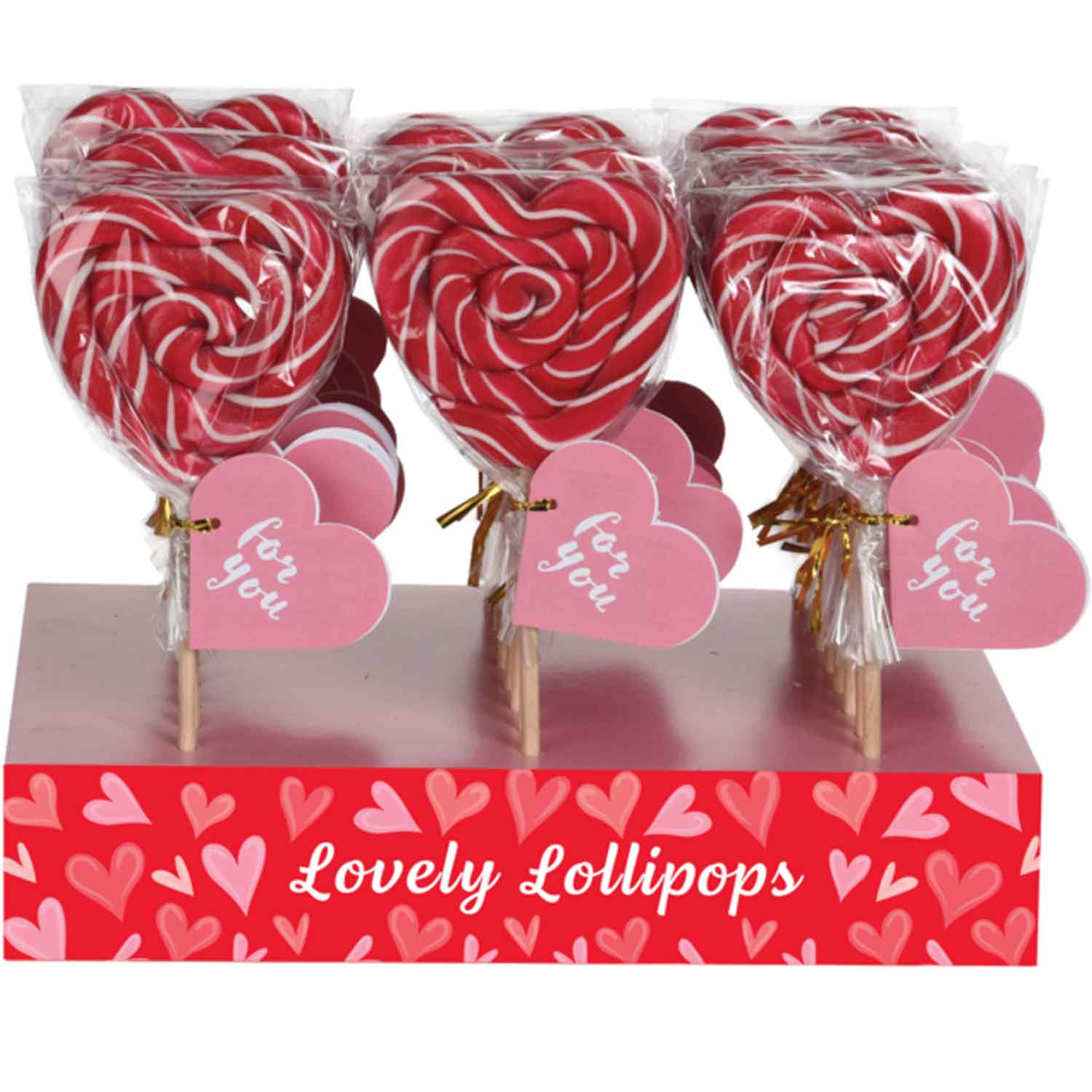 Becky's Swirl Herz Lolli 'For You' 50g