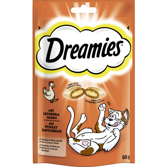 Dreamies mit Huhn 60G