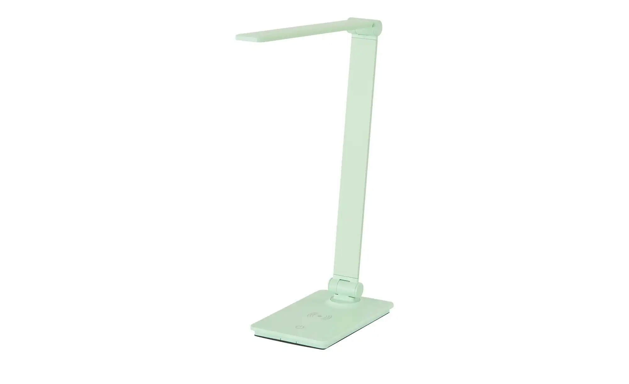 KHG LED-Tischleuchte, grün mit Qi-Charger
