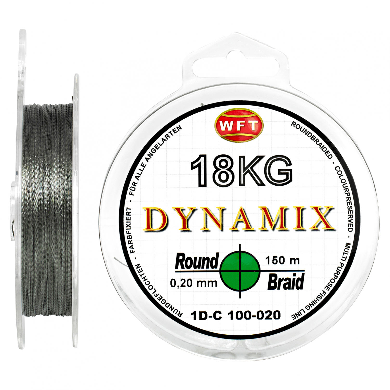 WFT Angelschnur Dynamix Round Braid (grün)