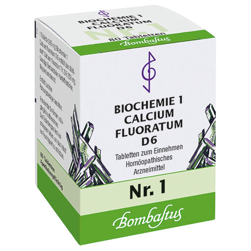 BIOCHEMIE 1 Calcium fluoratum D 6 Tabletten  500 St  Tabletten