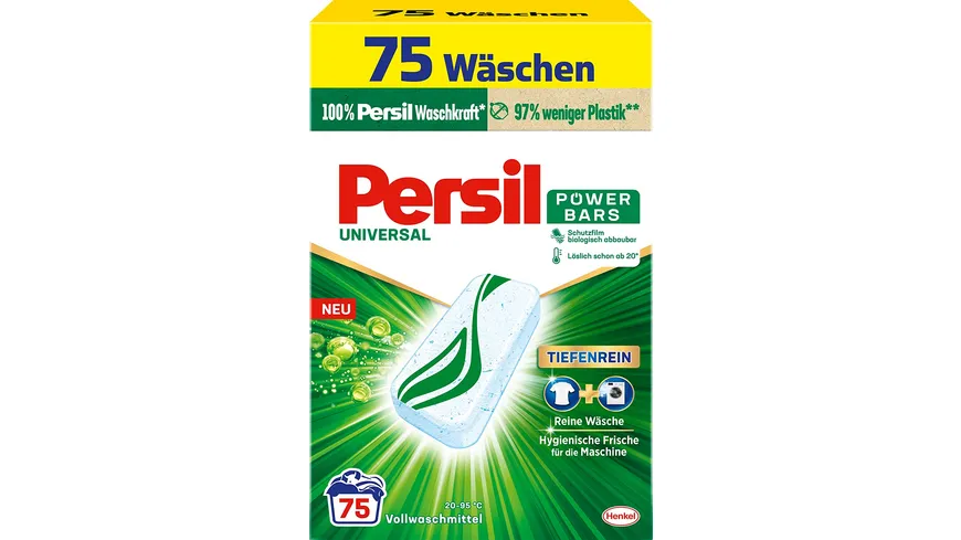 Persil Universal Power Bars Vollwaschmittel