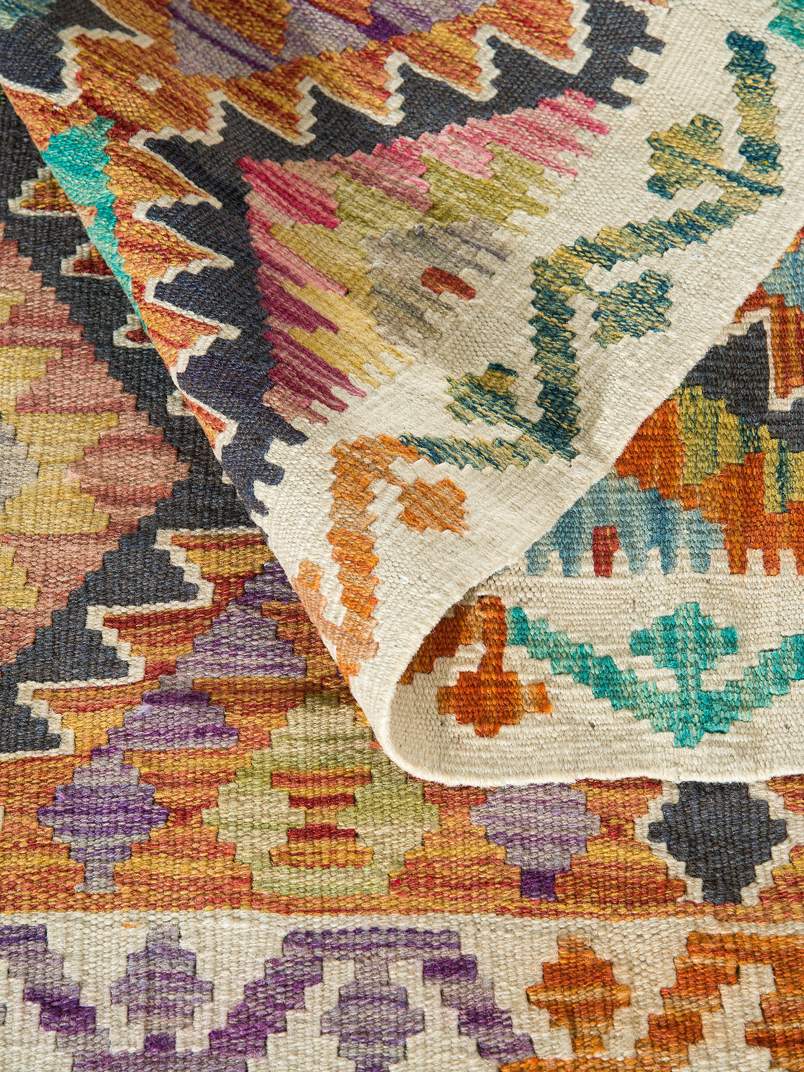 Afghan Kelim ca. 79 x 116 cm, Unikat / Einzelstück