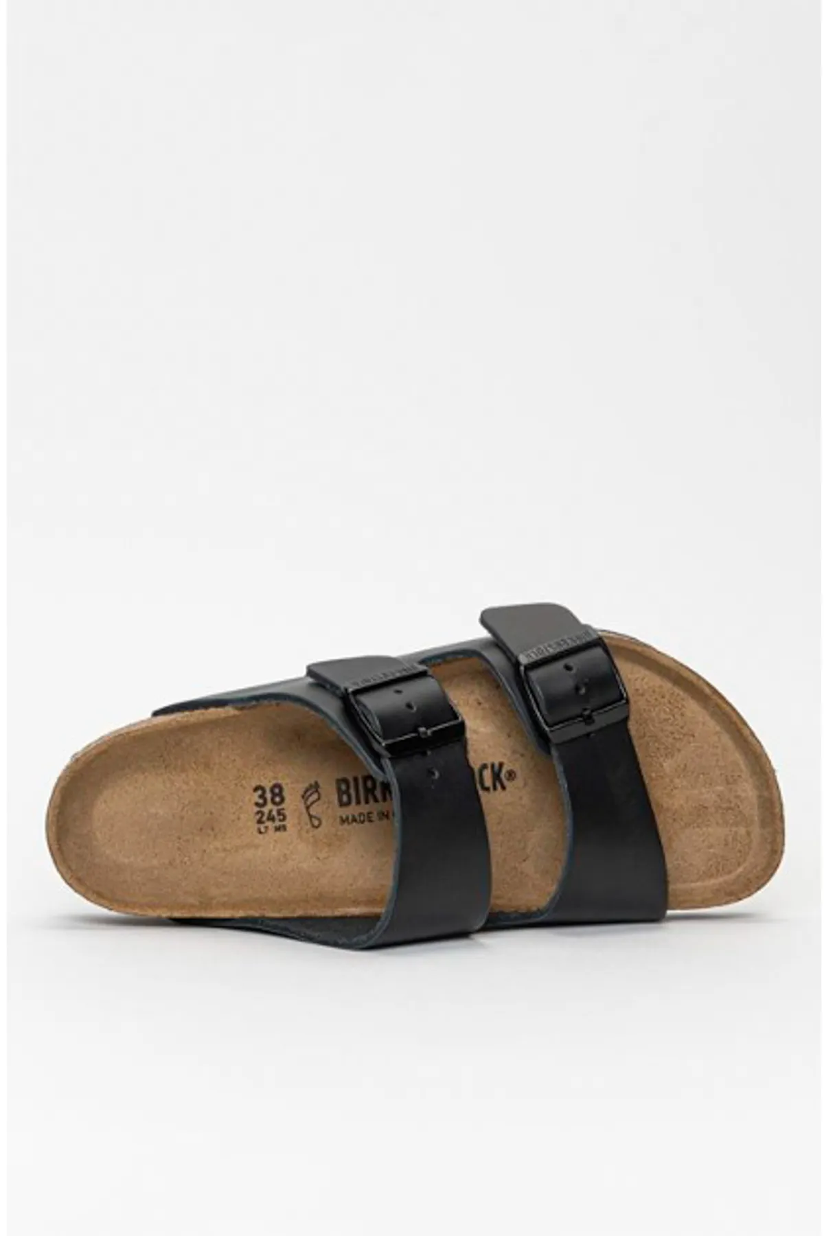 Birkenstock  Pantolette - Schwarz - Flacher Absatz