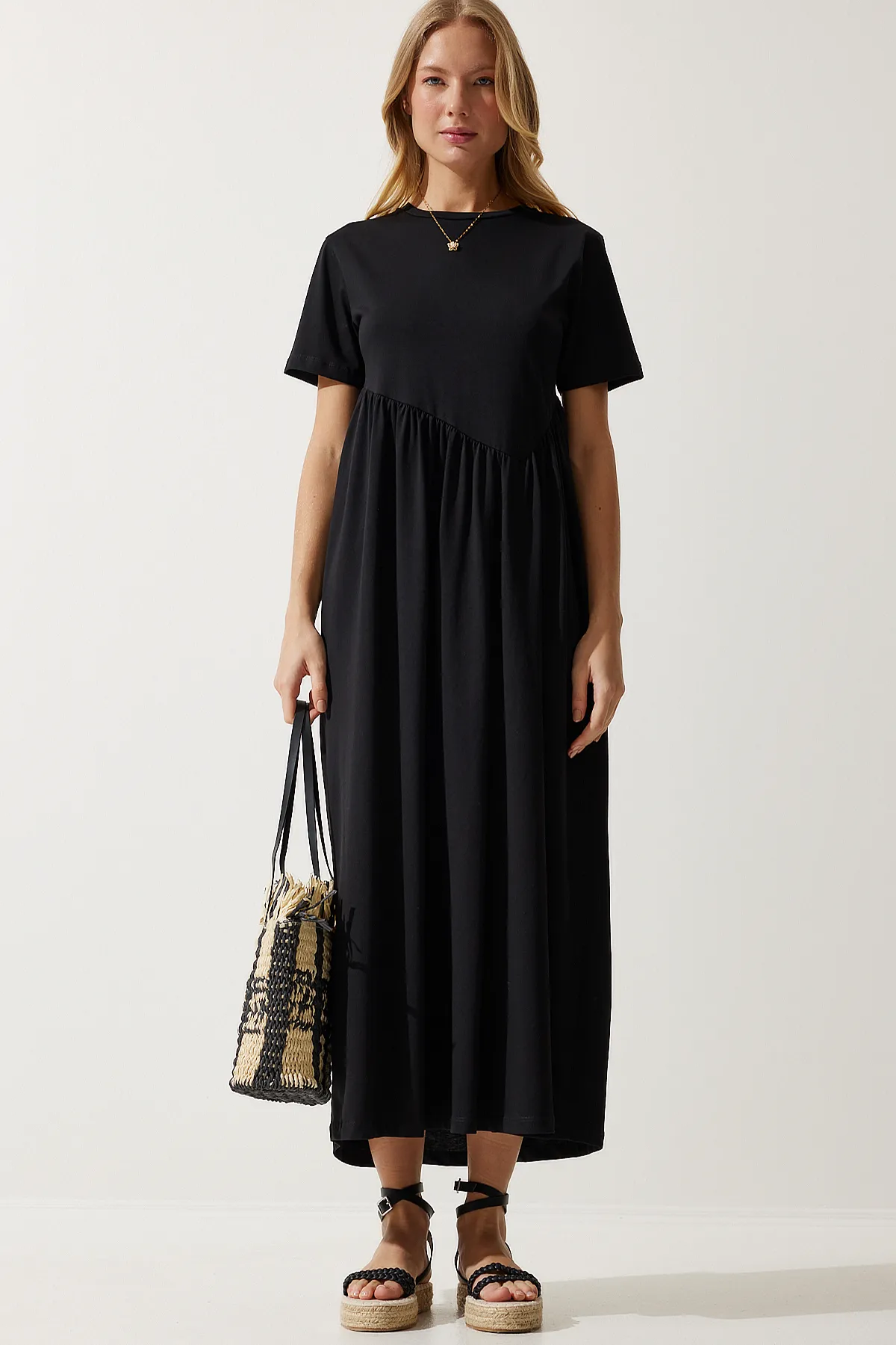 Happiness İstanbul  Kleid - Schwarz - A-Linie