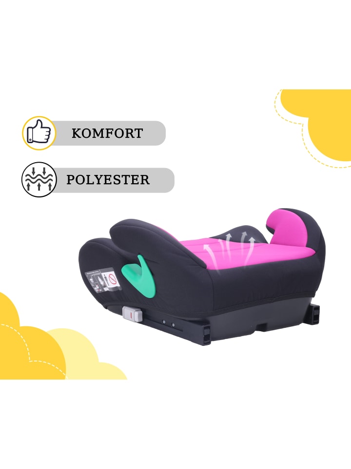 Yalion Kindersitzerhöhung ECE R129 Yalion in Rot - i-Size (6-10 Jahre) günstig kaufen onesize