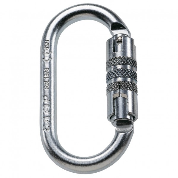 C.A.M.P. - Oval Pro 2 Lock - Stahlkarabiner
