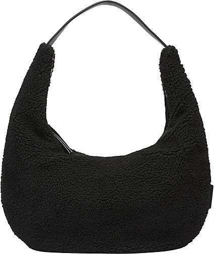 Marc O'Polo Teddy-Hobo Bag mit soften Lammleder-Details