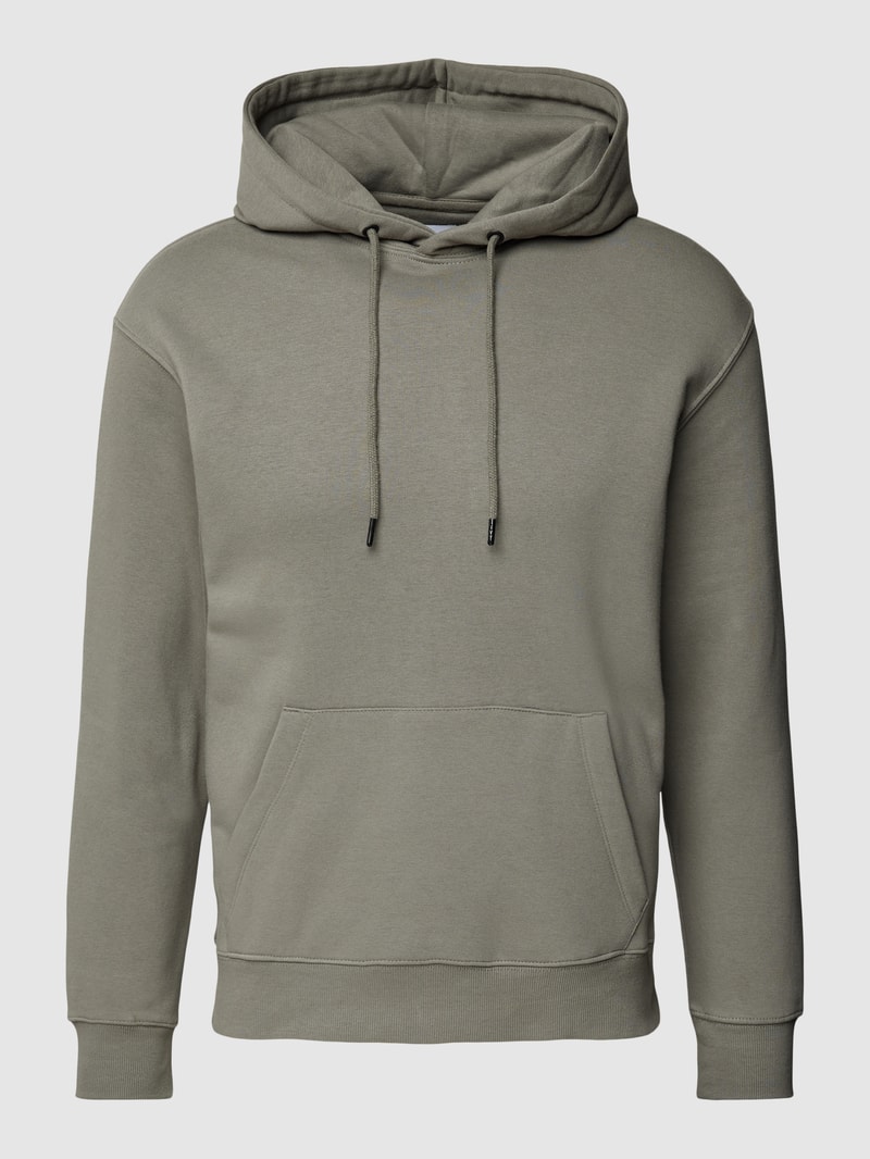 Hoodie mit Känguru-Tasche Modell 'ESTAR' in hellgrau