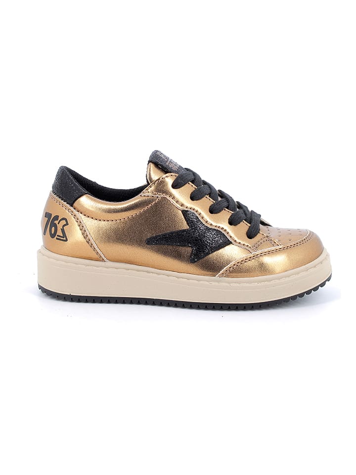 Primigi Leder-Sneakers in Gold günstig kaufen