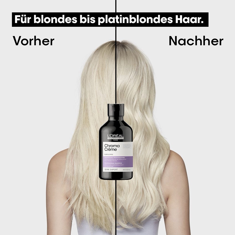 L'Oréal Professionnel Paris Serie Expert Metal DX Shampoo + Chroma Creme Violett Bundle
