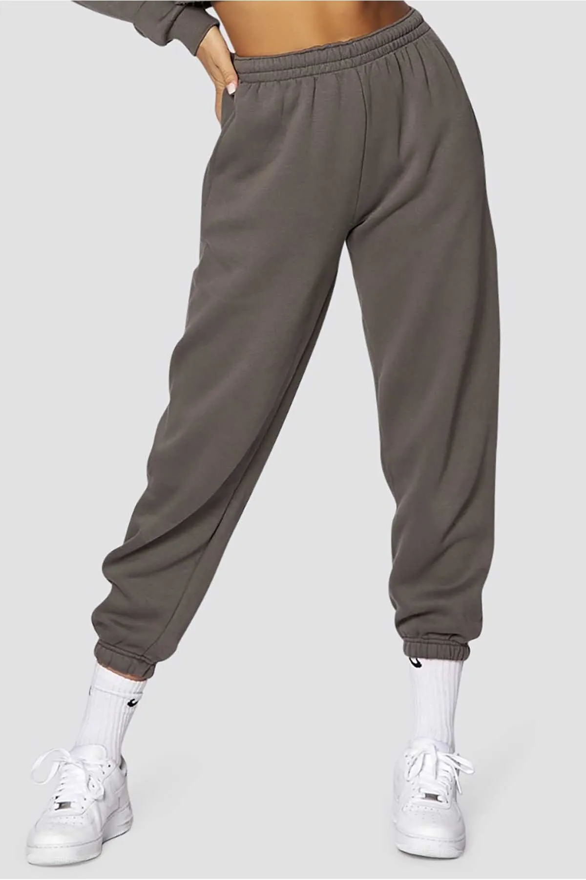 Madmext  Graue Basic-Jogginghose für Damen Mg771