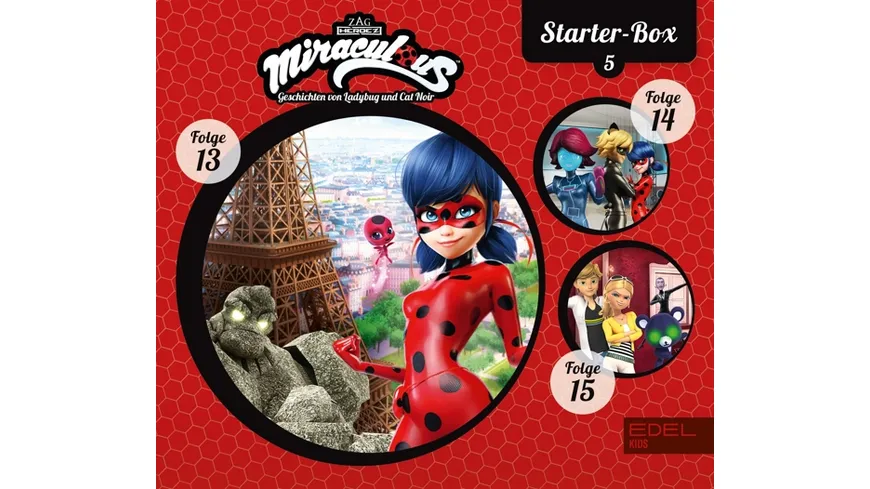 Starter-Box(5)Folge 13-15 Miraculous