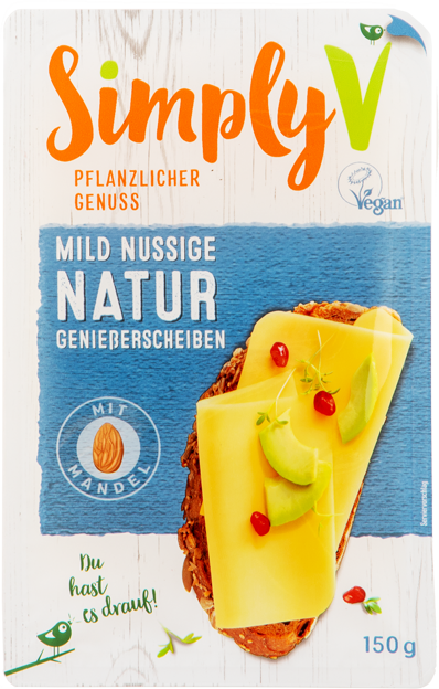 Simply V Genießerscheiben Natur vegan
