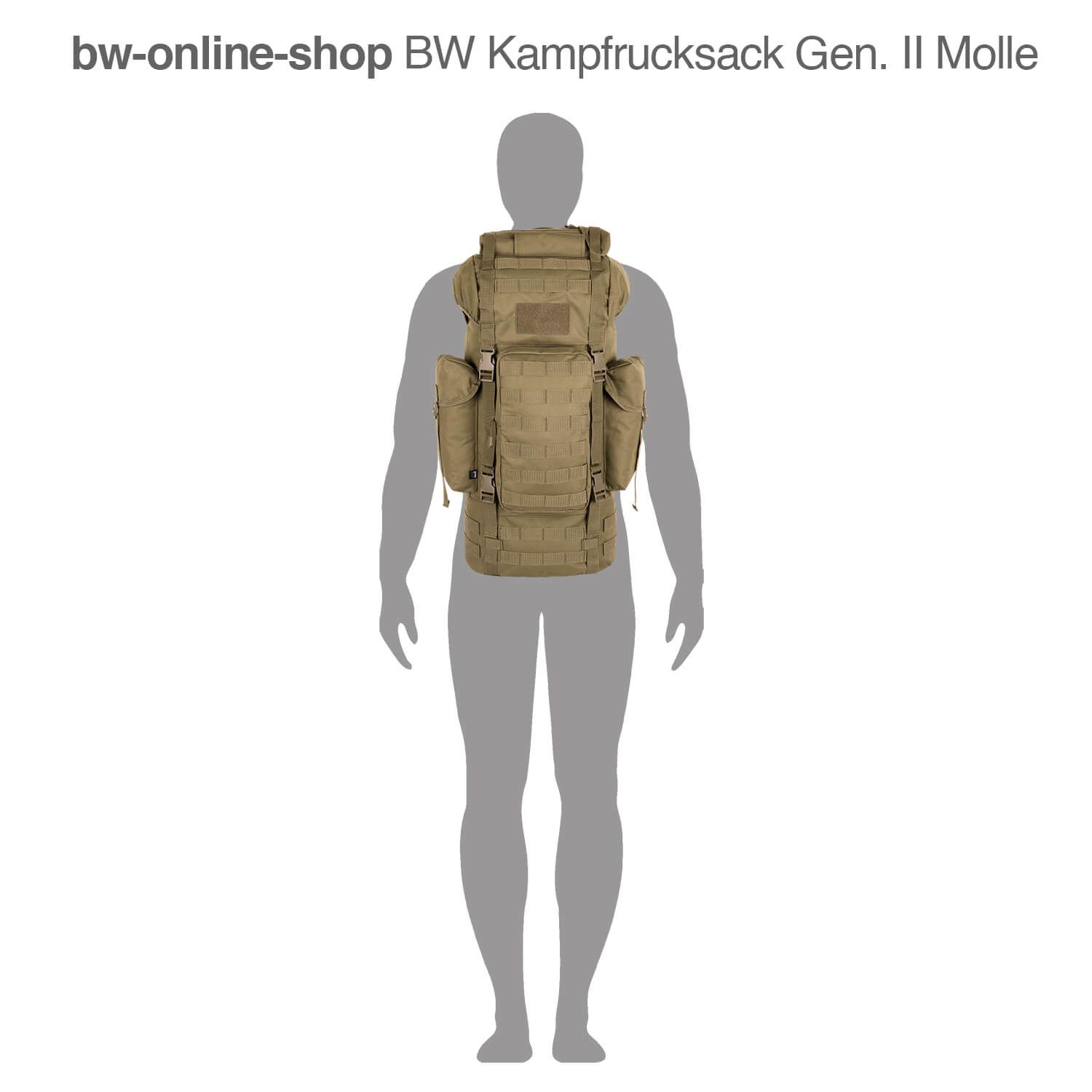 BW Kampfrucksack Gen. II Molle