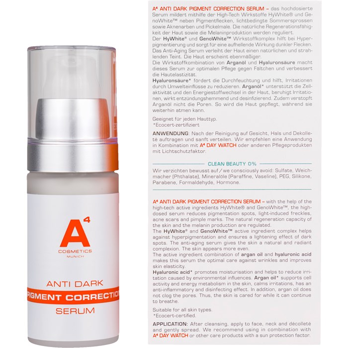 Anti Dark Pigment Correction Serum