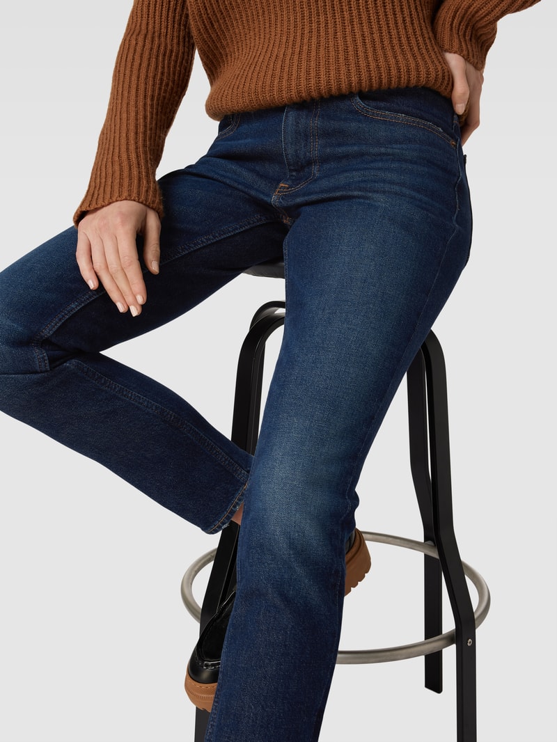 Jeans im 5-Pocket-Design Modell 'TOMPKINS' in dunkelblau